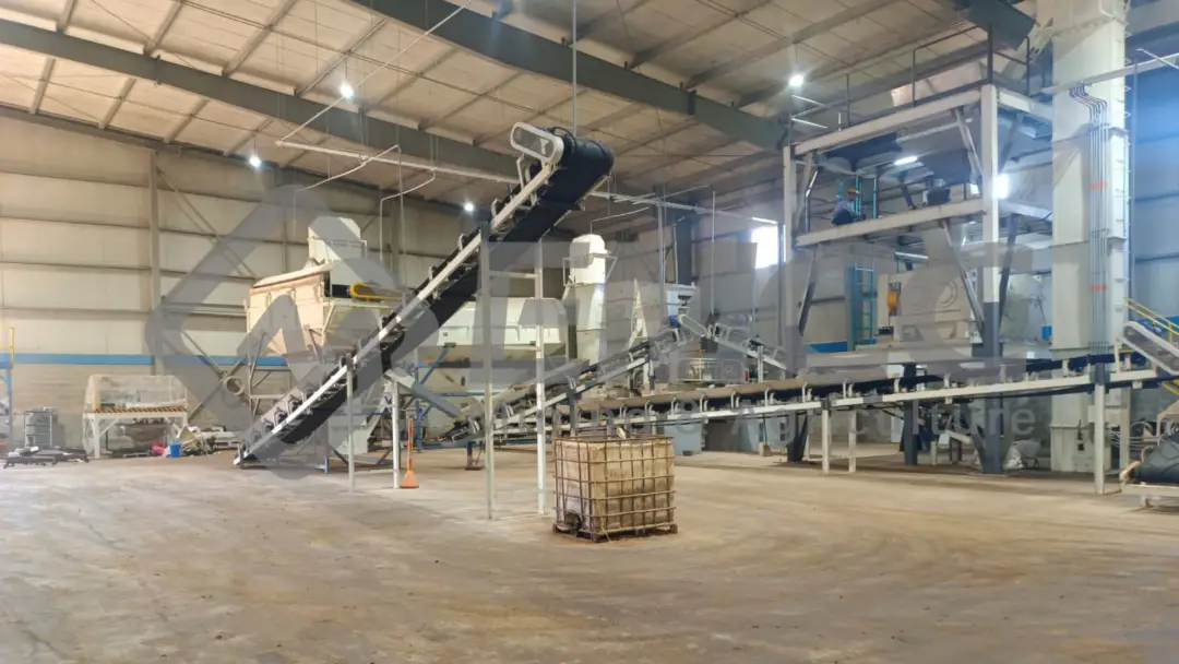 extrusion roller granulation production line