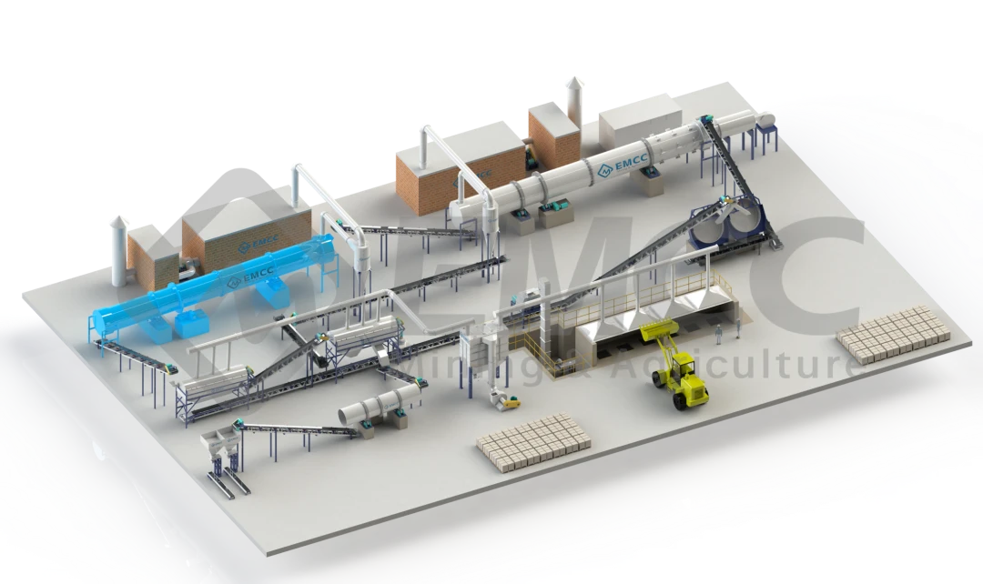 fertilizer drum cooler, fertilizer machine